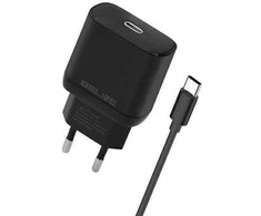 Beline Charger 1x USB-C 30W + cableUSB-C juodos spalvos /juodos spalvos PD 3.0 BLNCB30C GaN
