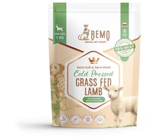 Bemo cold pressed grass fed ėriena - maistas tłoczona na zimno šunims su ėriena 1kg