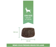 Bemo cold pressed grass fed ėriena - maistas tłoczona na zimno šunims su ėriena 1kg
