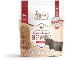 BEMO Cold Pressed jautiena Angus Mono - sausa šunų dieta - 3kg