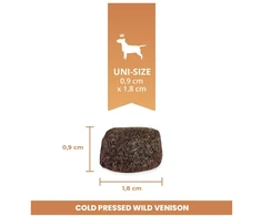 BEMO Cold Pressed Wild Venison - sausi šunų ėdalai - 1kg