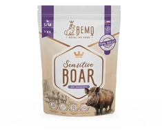 BEMO Sensitive Boar Small/Medium Mono - sausa šunų dieta - 1kg
