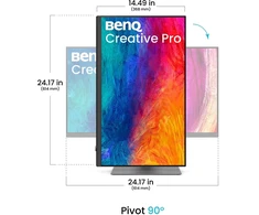 Monitorius BenQ PD2732U - 60Hz | 4K | 27'' | IPS | 5ms