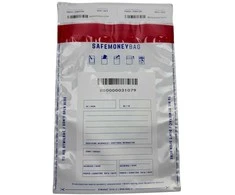 Bestpak SAFEMONEYBAG Safe deposit envelopes baltas B5 190mmx260mm+35mm 100 pieces