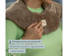 Beurer Poduszka grzewcza na ramiona hk165 taupe