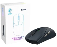 Bevielė pelė forge gm340 tamsiai mėlyna