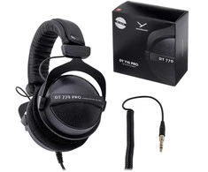 Beyerdynamic dt 770 pro 250 ohm juodas limited edition - ausinės studijinės uždaro tipo