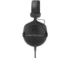 Beyerdynamic dt 990 pro 80 ohm juodas limited edition - ausinės studijinės otwarte