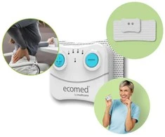 Belaidis TENS skausmo terapijos prietaisas „Ecomed by Medisana TT-10E“