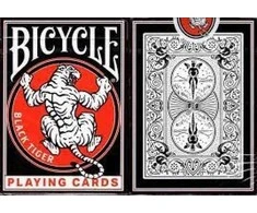 Bicycle Juodas Tiger Revival Edition Žaidimo Kortos