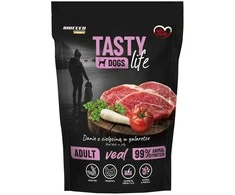 Šunų Maistas - BIOFEED Tasty Dogs Life Veršiena Šlapiam 500g Be Gliuteno