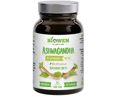 Biowen Maisto papildas Ashwagandha 400 mg 120 kapsulių