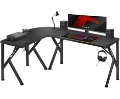 Biurko žaidimams huzaro hero 6.3 juodas