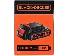 Black &amp; Decker Akumuliatorius 18v 1,5ah bl1518 juodas+decker