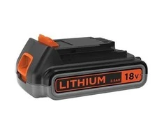 Black &amp; Decker Akumuliatorius 18v, li-lon 2,5ah bl2518-xj juodas+decker
