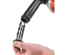 Black &amp; Decker Smūginis grąžtas juodas + decker kr1102k-qs