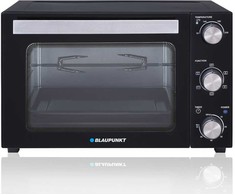 Elektrinė krosnelė Mini orkaitė blaupunkt eom601 (rankenėlė; 1800w; juoda)