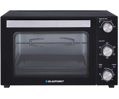 Elektrinė krosnelė Mini orkaitė blaupunkt eom601 (rankenėlė; 1800w; juoda)