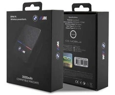 BMW Magsafe indukcinis maitinimo blokas 3000mah 5w juodas