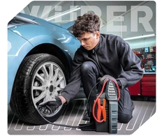 5-in-1 booster compressor with jump starter W14270 WUBER