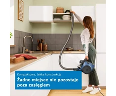 Bosch Serie 2 BGC05LBU2 vacuum 1.5 L Cylinder vacuum Dry 700 W Bagless