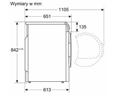 BOSCH WQB246CMPL džiovyklė