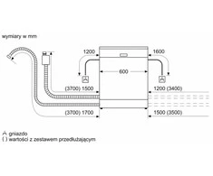 BOSCH Indaplovė SMS2ITW09E