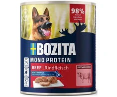 BOZITA Monoprotein Pate jautiena – drėgnas ėdalas šunims – 800g