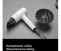 Braun Haircare Sveikata ir asmeninė priežiūra - Braun Plaukų džiovintuvas HD1 55 1800W, 2 Šilumos Nustatymai, Šalto Oro Funkcija, Balta