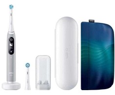 Braun Oral-B iO Series 6 Pilkas Opal Luxe Edition electric dantų šepetėlis