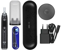Oral-B iO Series 10 Juodas Onyx Luxe dantų šepetėlis