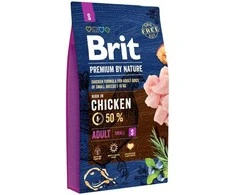 Brit premium iš prigimties suaugusiems s - sausas maistas mažų veislių šunims - 8kg