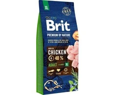 Brit premium by nature adult xl - sausas Maistas suaugusiems šunims dużych ras - 15 kg