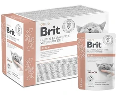 Brit VD Renal Cat Pouch 12x85g