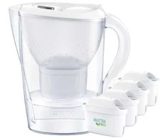 BRITA Filtravimo ąsotis 3,5l marella xl + 4 įdėklai maxtra pro pure performance balta