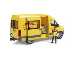 Bruder Bus mb sprinter dhl su figurką i akcesoriami