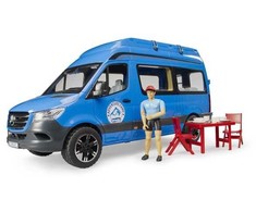 Bruder Ata BRUDER Sprinter Camper mėlyna+fig+akces 02684