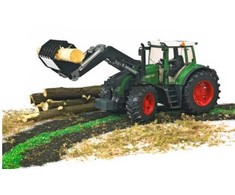 Bruder Važiuoklė traktor fendt 936 vario su ładowarką