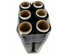Bstech Folia stretch Staples Folia stretch juoda 23mic 1,5kg x 6 BOX