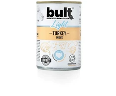 BULT LIGHT Kalakutas visavertė šlapioji pašaras šuniui skardinė 400g