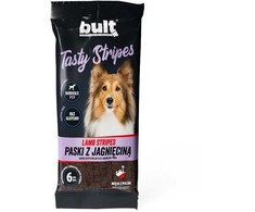 BULT Tasty stripes Lamb - dog treat - 6 pcs