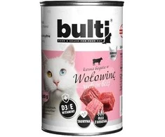 Kačių Maistas - BULTI Rich in jautiena Drėgnas Kačių Maistas 400g Be Glitimo