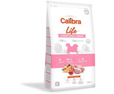 Šunų Maistas - CALIBRA Dog Life Junior Small Breed vištiena 1.5kg Be Glitimo
