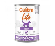 Drėgnas Šunų Maistas - CALIBRA Life Adult Monoprotein Ėrienos 400g