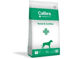 Šunų Maistas - CALIBRA VD Renal&amp;Cardiac Sausas Šunų Maistas 12kg