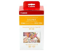 Canon rp-108 spalvoto rašalo ir popieriaus rinkinys 10x15 108 lapai 8568b001