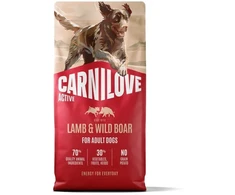 Carni Love Active Dog Adult su ėriena ir šerniena - dry dog food - 12kg