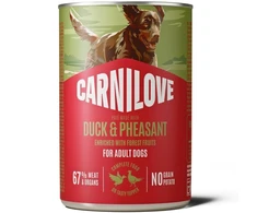 Carni Love Dog su antiena ir fazaniena - wet dog food - 400g