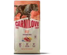 Carni Love True Fresh jautiena - sausa šunų ėdalo racionas - 12kg
