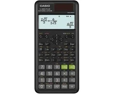 Casio fx-85esplus-2 b kalkulator naukowy 252 funkcje, 77x162mm, kartonik, juoda